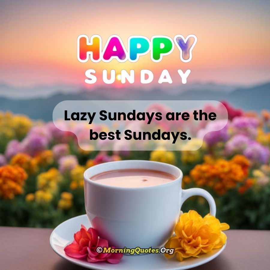 Happy Sunday with Coffee & Flowers